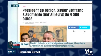 Xavier Bertrand  s'offre une augmentation de 4 000 euros par mois