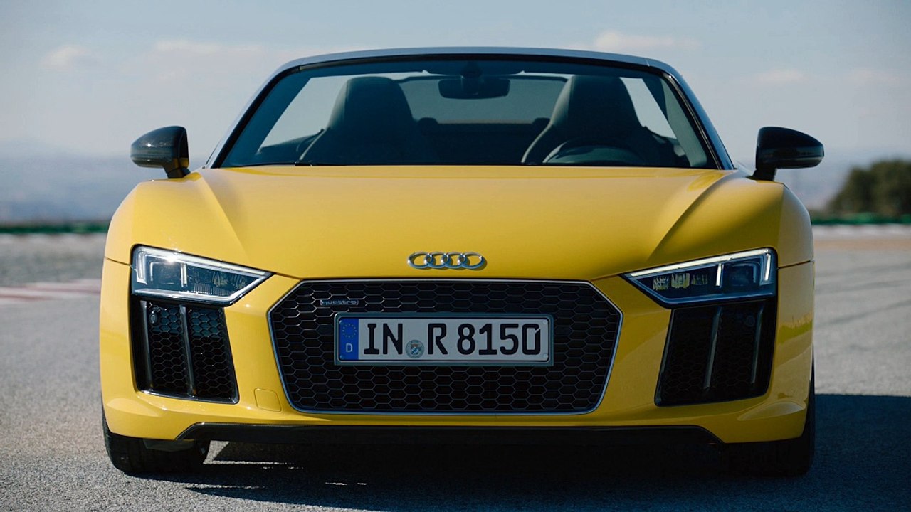Audi R8 Spyder (statique)