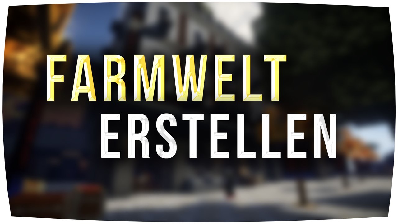 FarmWorld ► Automatische Farmwelt erstellen - Minecraft 1.8.9 [German] HD