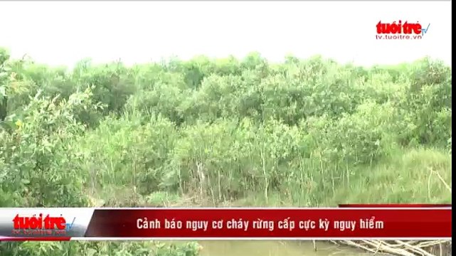 Cảnh báo nguy cơ cháy rừng cấp cực kỳ nguy hiểm
