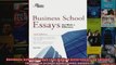 Business School Essays That Made a Difference 2nd Edition Graduate School Admissions