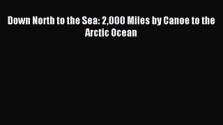 Read Down North to the Sea: 2000 Miles by Canoe to the Arctic Ocean Ebook Free