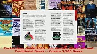 PDF  Pocket Beer Guide 2015 The Worlds Best Craft and Traditional Beers  Covers 3500 Beers Download Online