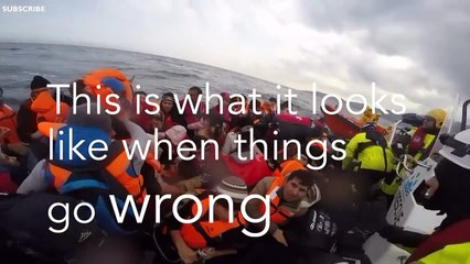 How this man smuggles migrants into Europe - BBC News