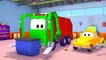 Camion poubelle et Tom la dépanneuse | Voitures et camions dessins animés pour les enfan