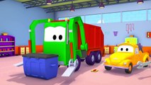 Camion poubelle et Tom la dépanneuse | Voitures et camions dessins animés pour les enfan