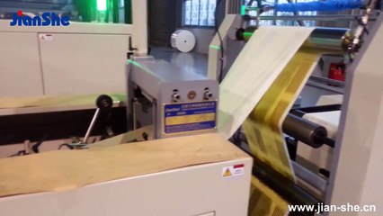 ZD-FJ08C Roll-Fed Square Bottom Paper Bag Making Machine