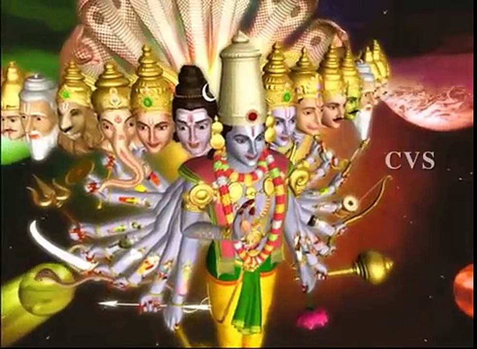 Srinivasa Govinda 5 -Sri Venkatesam Sri Srinivasam Manasa Smarami 3D Animation Vishnu Bhajan Songs