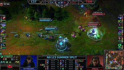 Team Coast (CST) vs Team Solomid (TSM) -- NA LCS Summer 2013  W1D1 -- Full Game HD