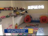 31-03-2016 - CRECHE É INAUGURADA NO BAIRRO VILA NOVA - ZOOM TV JORNAL
