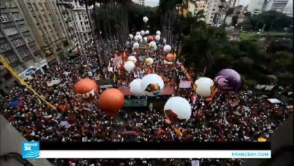 البرازيل: مظاهرات داعمة للرئيسة روسيف ضد ما وصفوه بالـ"انقلاب"