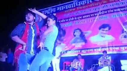 HD # Arvind Akela KALLU & Nisha JI  HOT & SEXY Dance in Stageshow new latest