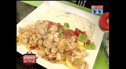 ÇITIR PATATESLİ TAVUK KAVURMA