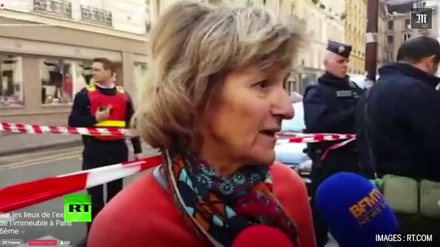 Paris : un immeuble éventré par une explosion au gaz