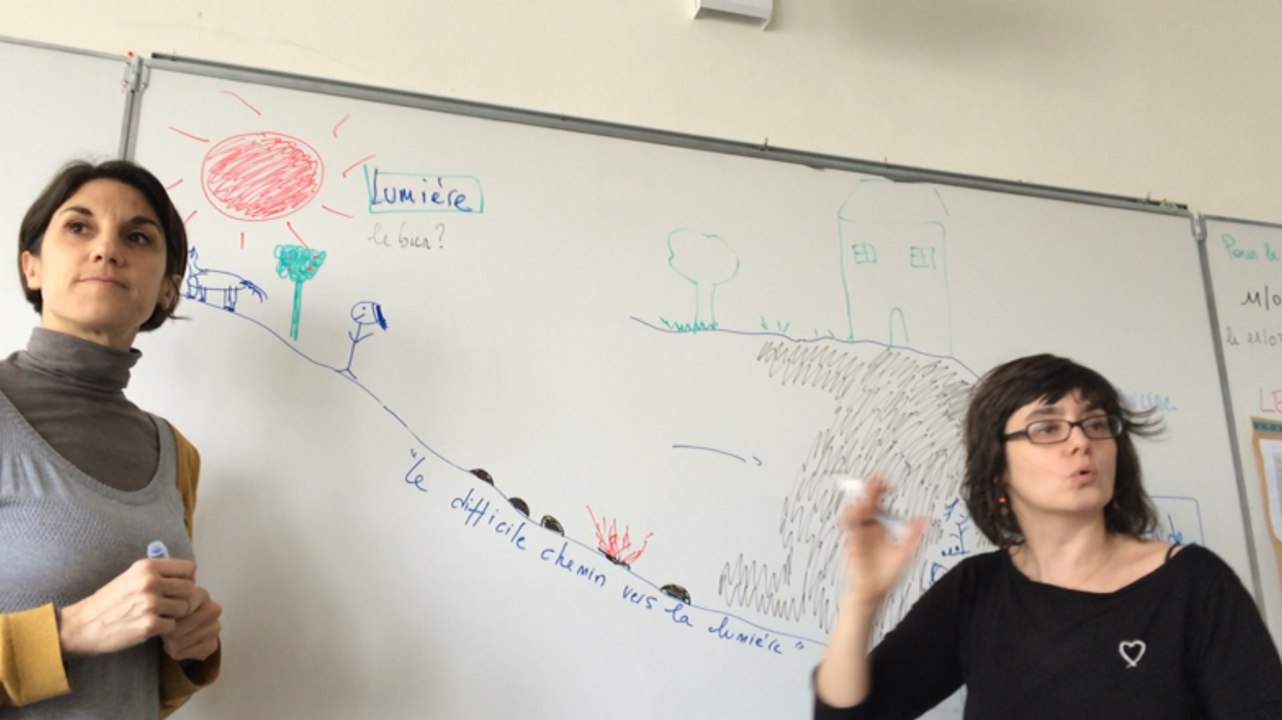 2'30 de cours de philo avec des élèves de 6e du Mans