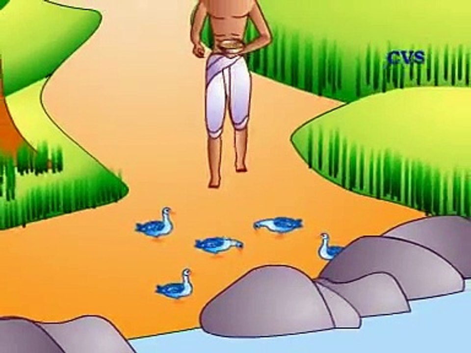 Panchatantra Hindi Animation Stories - Duck Golden Egg
