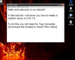 Counter Strike 1.6 - How to make a Custom Spray