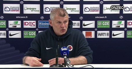POINT PRESSE (SMC) : AVANT TOULOUSE - CAEN
