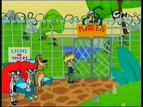 Johnny Test 3x09 - Johnny's Monkey Business - Johnny Bench [andruska]