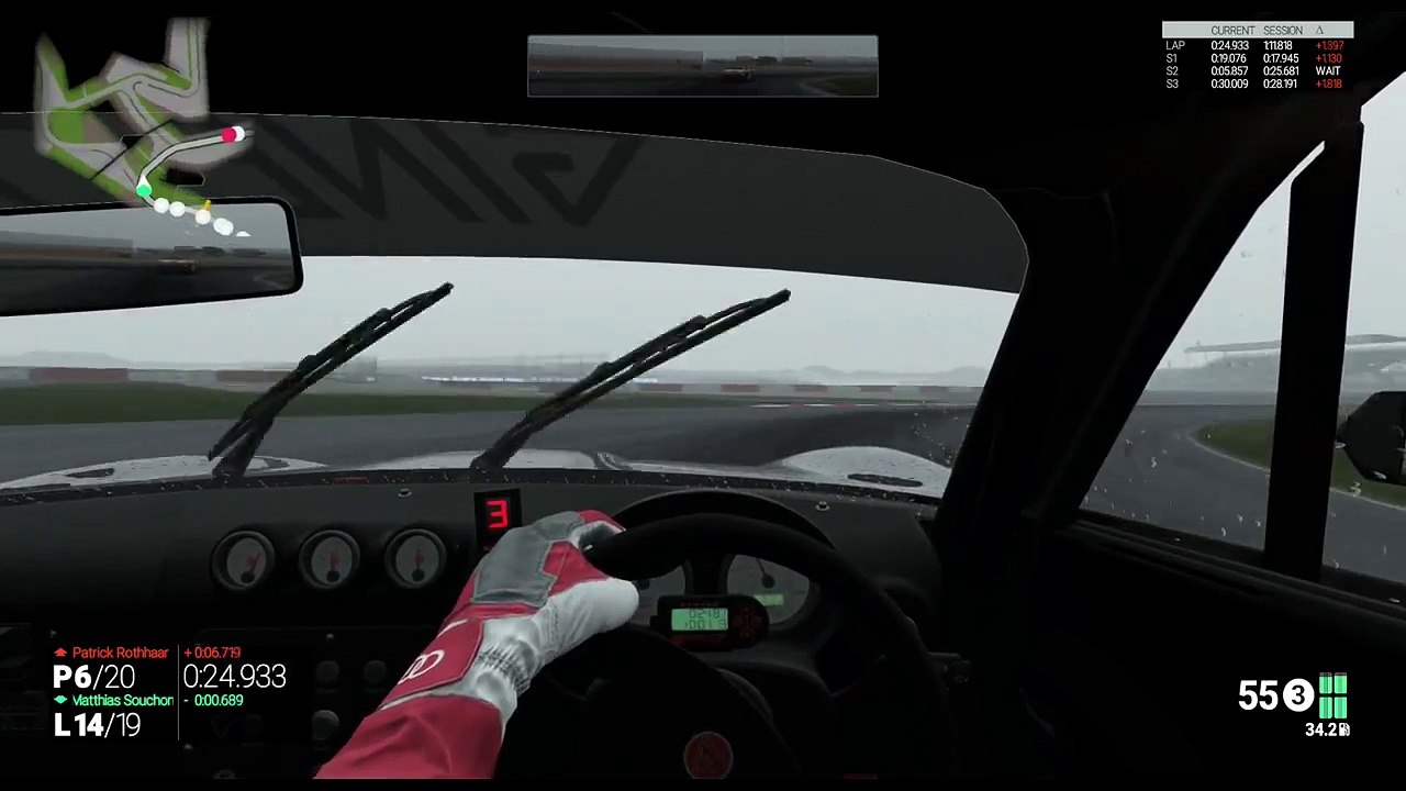 Project Cars PS4 | Career Mode | Ginetta G40 Junior Championship | Round 3 Race 2 Silverstone
