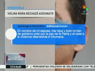 Venezuela: gobernador del estado Táchira condena asesinato de alcalde