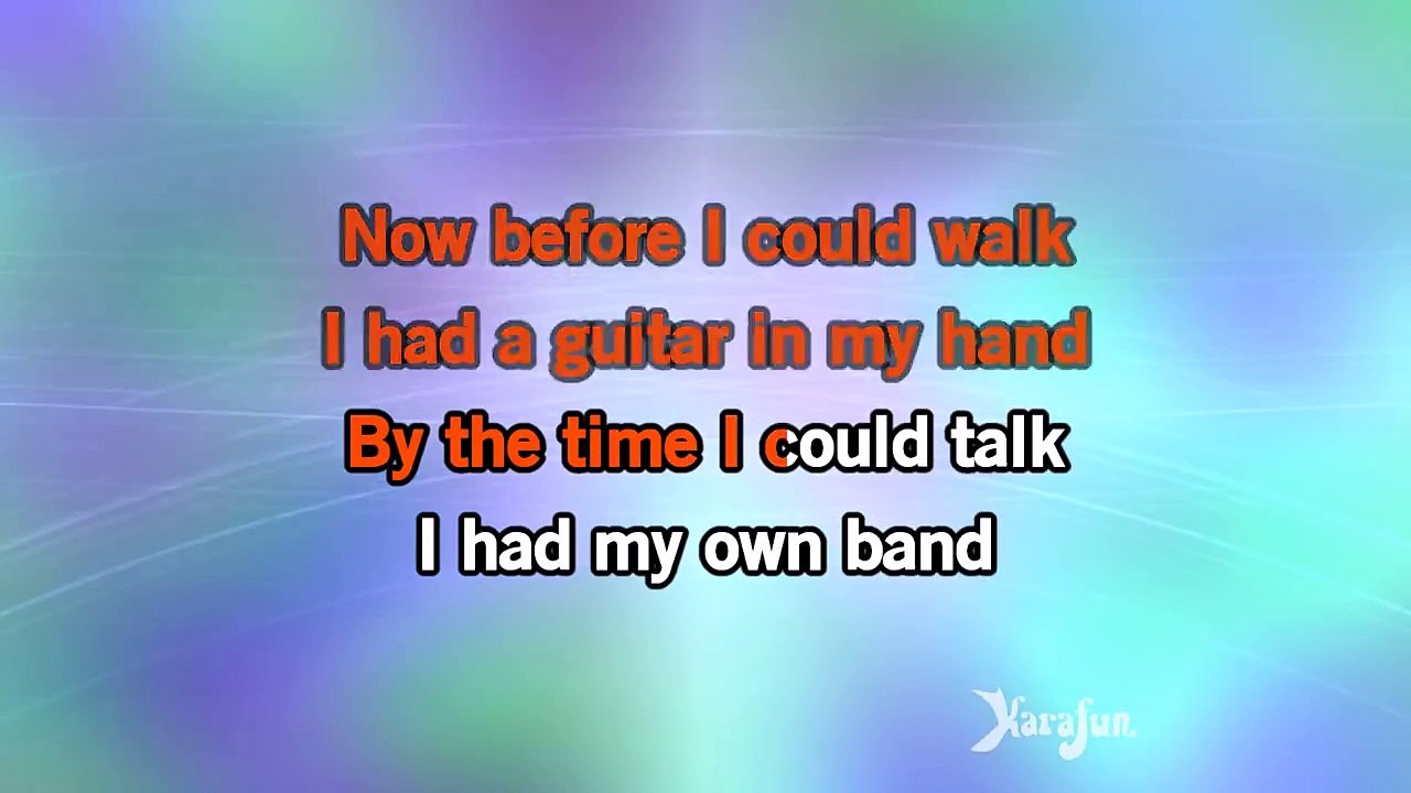 Karaoke Born To Boogie - Hank Williams, Jr. *