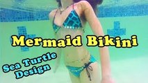 MERMAID BIKINI - Sea Turtle Design (GoPro Hero3+ Silver)