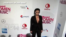 (VIDEO) Demi Lovato SIDE-BOOB Show At Billboard Women In Music Awards 2015