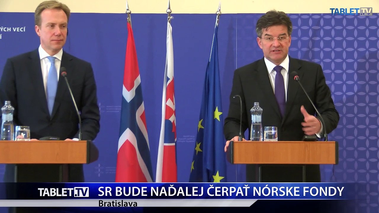 M. LAJČÁK: Dosiahli sme dohodu o pokračovaní čerpania nórskych fondov