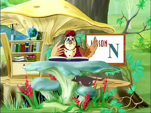 Английский алфавит - Буква N (Уроки тетушки Совы)