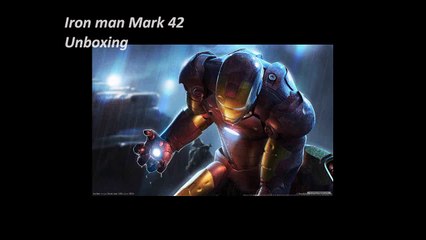 Iron man Mark 42 unboxing (Diamond select toy)
