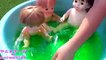 メルちゃん おもちゃ ぽぽちゃん とねばねばで遊ぼう‼ スライム プール  animekids アニメきっず animation BabyDoll Mellchan Toys Popchan