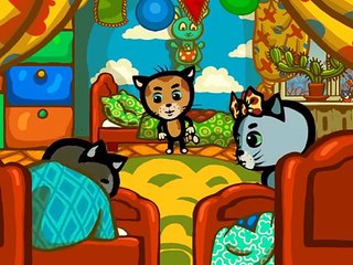 Мультик Три котенка: Не играйся - умывайся (мульти