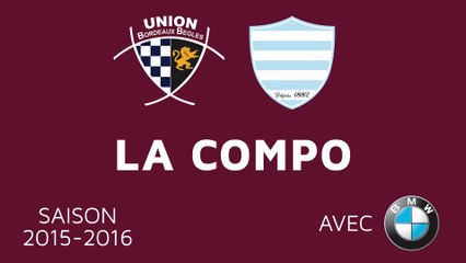 Composition de l'UBB face au Racing 92