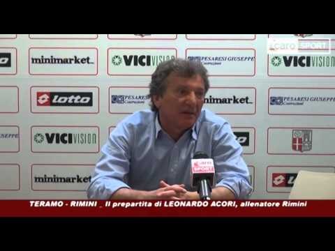 Icaro Sport. Teramo-Rimini, il prepartita di Leonardo Acori