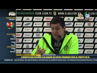 Luis Fernando Tena: "No hay duda de la calidad de León"