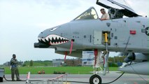 US Air Force A 10 Warthogs Visit Eastern Europe