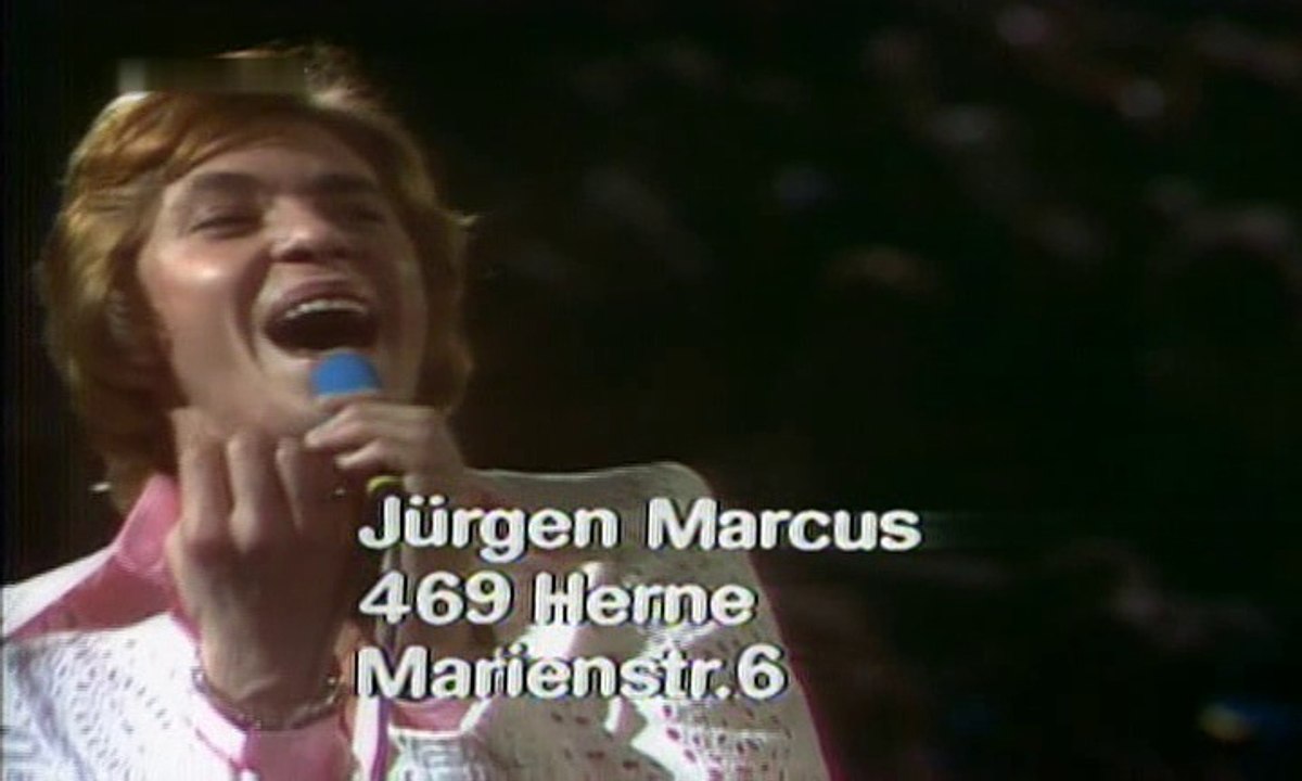 Jürgen Marcus - Ein Lied zieht hinaus in die Welt 1975