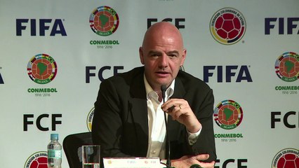 Infantino cierra gira sudamericana con llamado contra corrupción