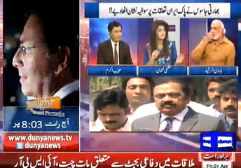 Haroon Rasheed criticizing Najam Sethi on RAW agent's comments