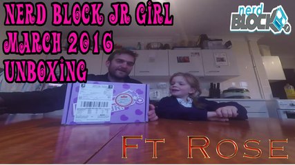Nerd Block Jr Girl March 2016 Unboxing | Supermadhouse83