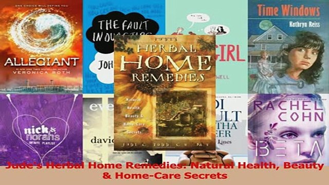 Judes Herbal Home Remedies Natural Health Beauty HomeCare Secrets