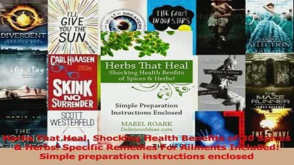 Herbs That Heal Shocking Health Benefits of 30 Spices  Herbs Specific Remedies For