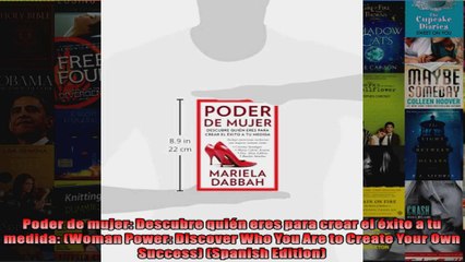 Download  Poder de mujer Descubre quién eres para crear el éxito a tu medida Woman Power  Full EBook Free