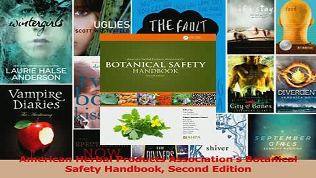 Read American Herbal Products Associations Botanical Safety Handbook Second Edition PDF Online