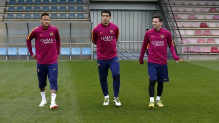 FC Barcelona training session: Ready for El Clásico