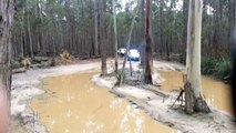 2014 nissan navara D40 getting bogged