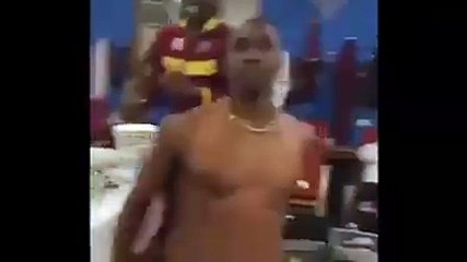 Chris Gayle and west indies team dance in hotel Room after T20 Semi final