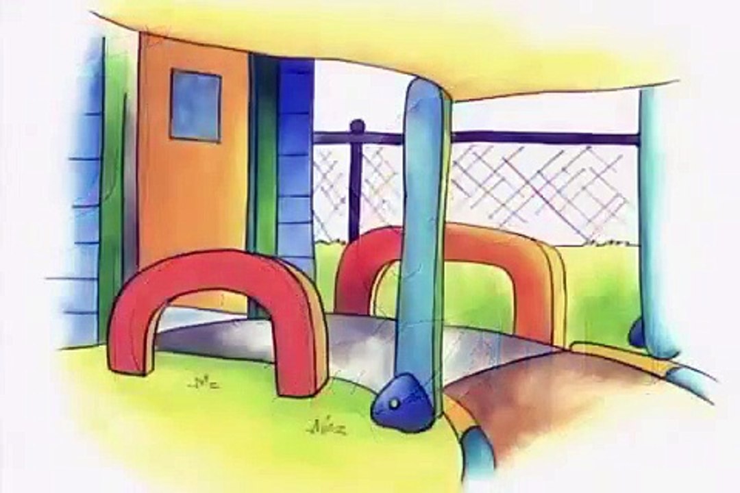 Caillou en francais caillou à la garderie