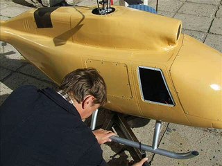 Robotic helicopter LEGION-2 design INDELA